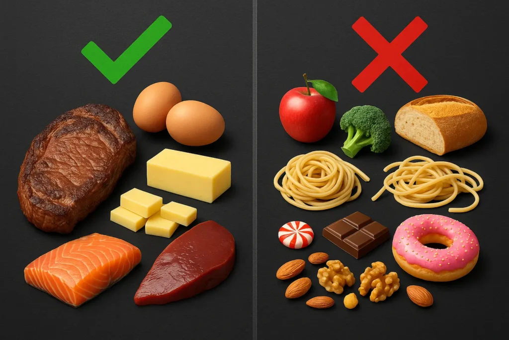 Carnivore diéta - povolené a nepovolené potraviny