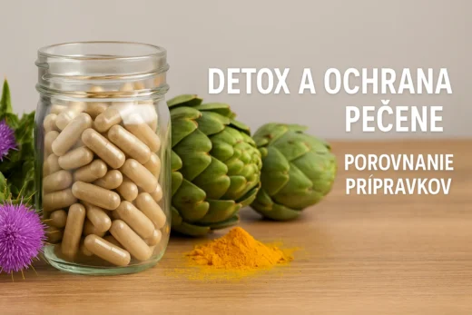 Detox a ochrana pečene – čo funguje a aký doplnok si vybrať?