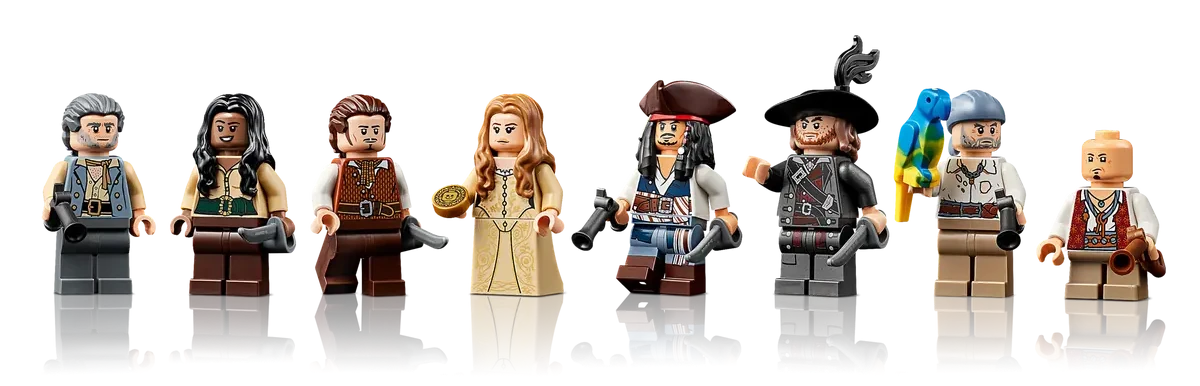 LEGO filmové stavebnice - Loď kapitána Jacka Sparrowa