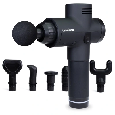 Masážna pištoľ VI Black - GymBeam