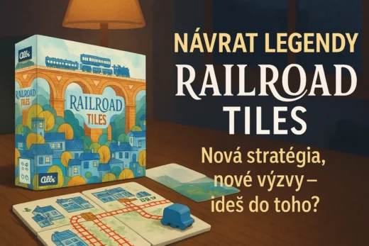 Návrat legendy: stolová hra Railroad Tiles