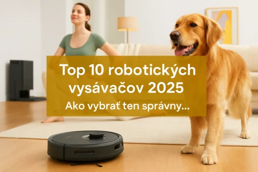 Top 10 robotické vysávače 2025 – ako vybrať ten najlepší