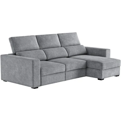 Sedacia súprava SCAR, sivá – pravý roh