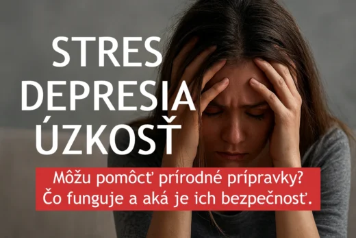 Stres, depresia a úzkosť: ako si pomôcť prirodzenou cestou