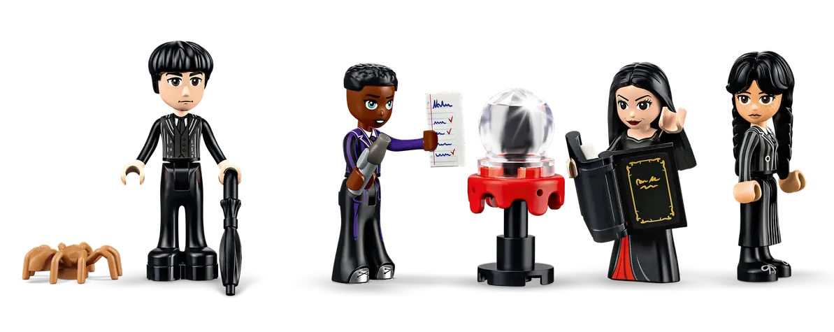 LEGO Morticia a jej chata