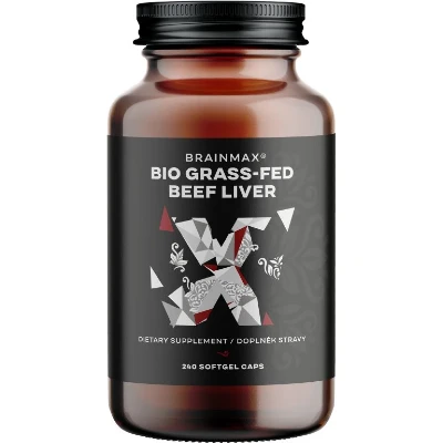 BrainMax Grass-Fed Beef Liver BIO