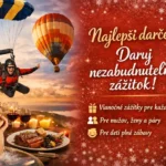 Najlepší darček? Daruj nezabudnuteľný zážitok!