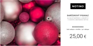 Darčekový poukaz Notino