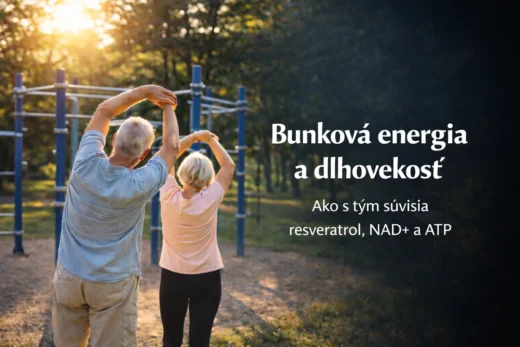 Bunková energia a dlhovekosť - resveratrol, NAD+ a ATP