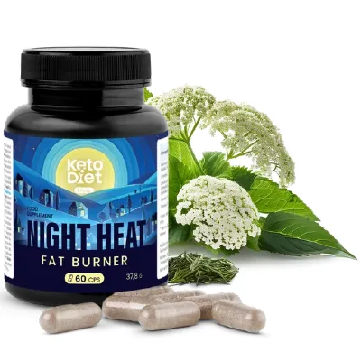 KetoDiet HEAT – nočný spaľovač tukov