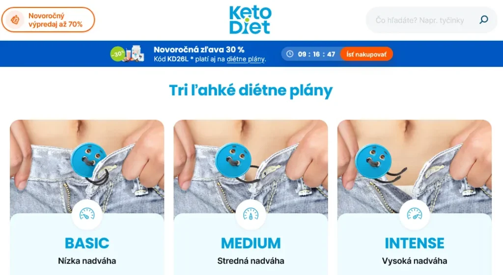KetoDiet - ketogénny program na chudnutie