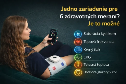 Jedno zariadenie, 6 meraní pre komplexný monitoring zdravia