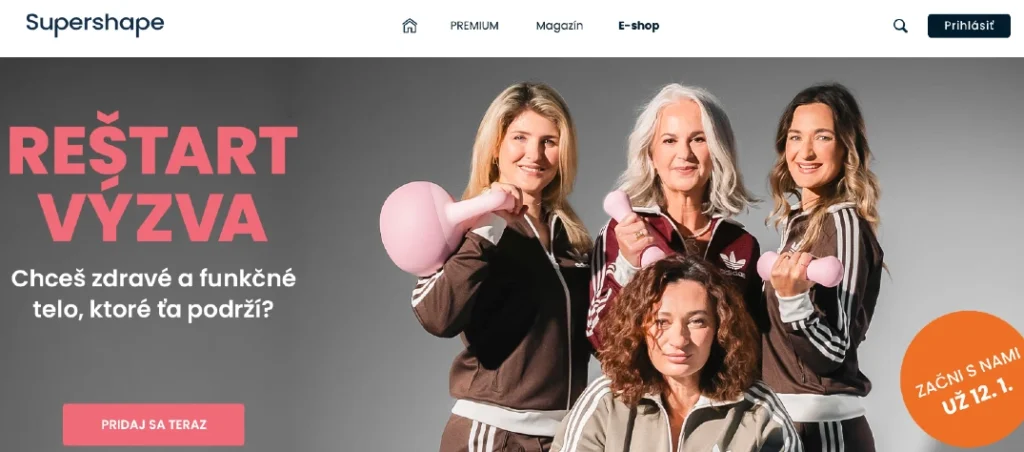 BONUS: Pohyb ako doplnok k diéte - Supershape