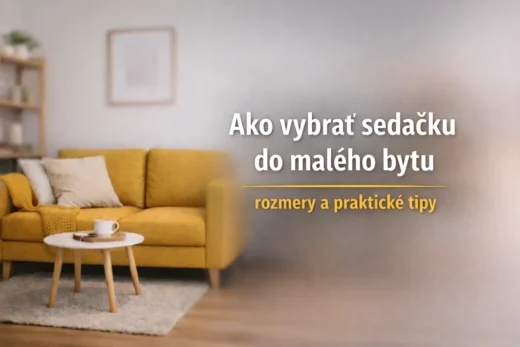 Ako vybrať sedačku do malého bytu: rozmery a praktické tipy