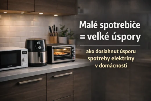 Malé spotrebiče namiesto veľkých: úspora elektriny v kuchyni