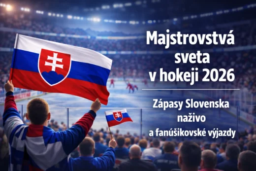 MS v hokeji 2026: program a zápasy Slovenska naživo