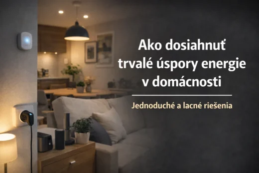 Ako dosiahnuť trvalé úspory energie v domácnosti - čo sa oplatí?