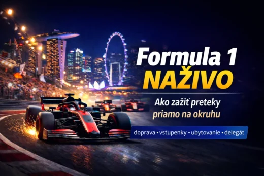 ormula 1 naživo - zájazdy na preteky F1, tipy a najlepšie okruhy