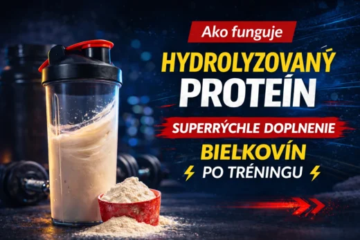 Hydrolyzovaný proteín: keď potrebuješ rýchle doplnenie bielkovín