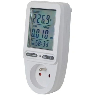 Zásuvkový merač spotreby