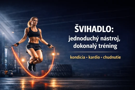 Švihanie cez švihadlo: jednoduchý tréning, ktorý dokáže zmeniť kondíciu aj postavu