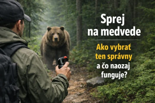 Ako vybrať sprej na medvede + porovnanie